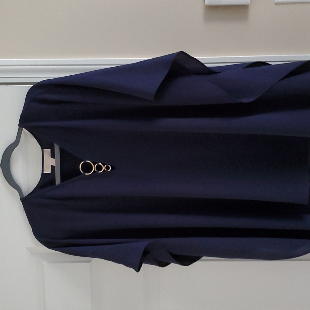 Navy blue Michael Kors blouse